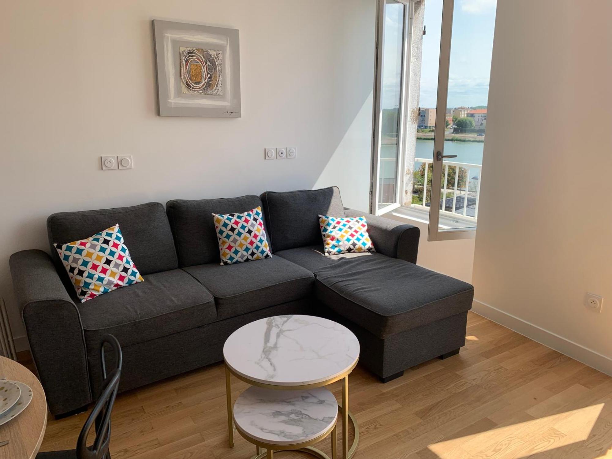 Appartement Neuf, Vue Sur Saone Mâcon Zewnętrze zdjęcie